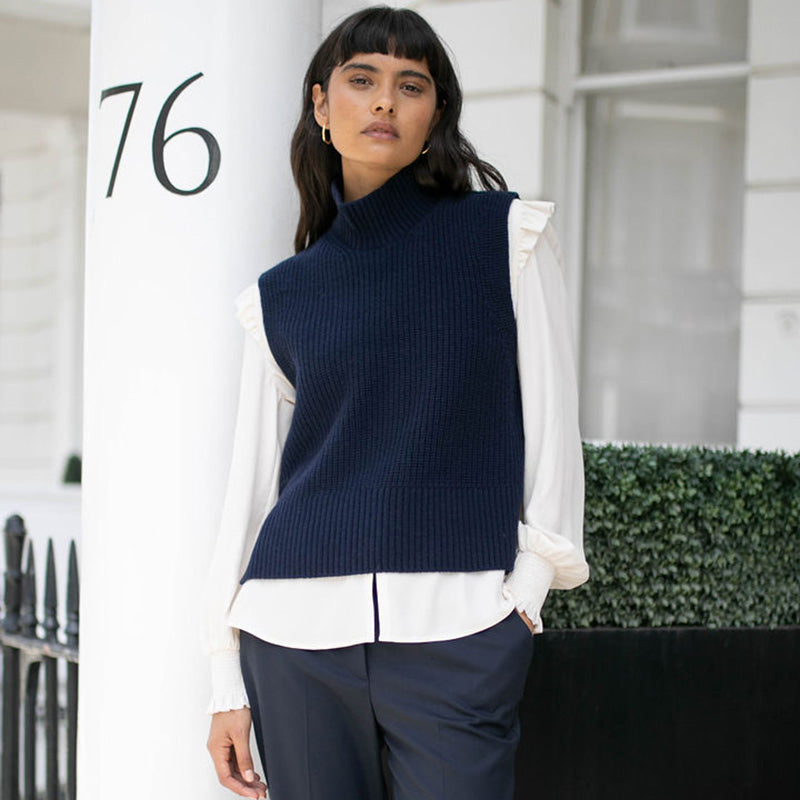 Lessons in Layering | Sleeveless Knits