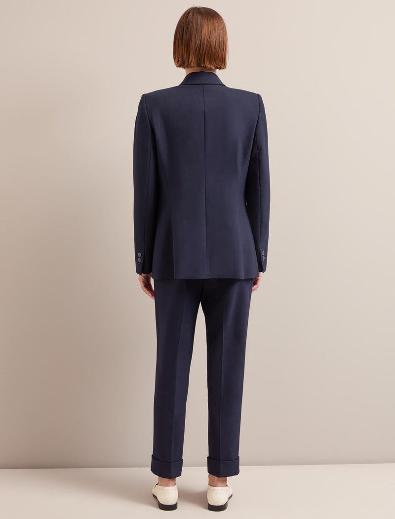 Jamie New Wool Blazer - Navy