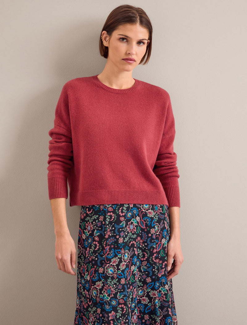 Lainey Cashmere Jumper - Roseberry