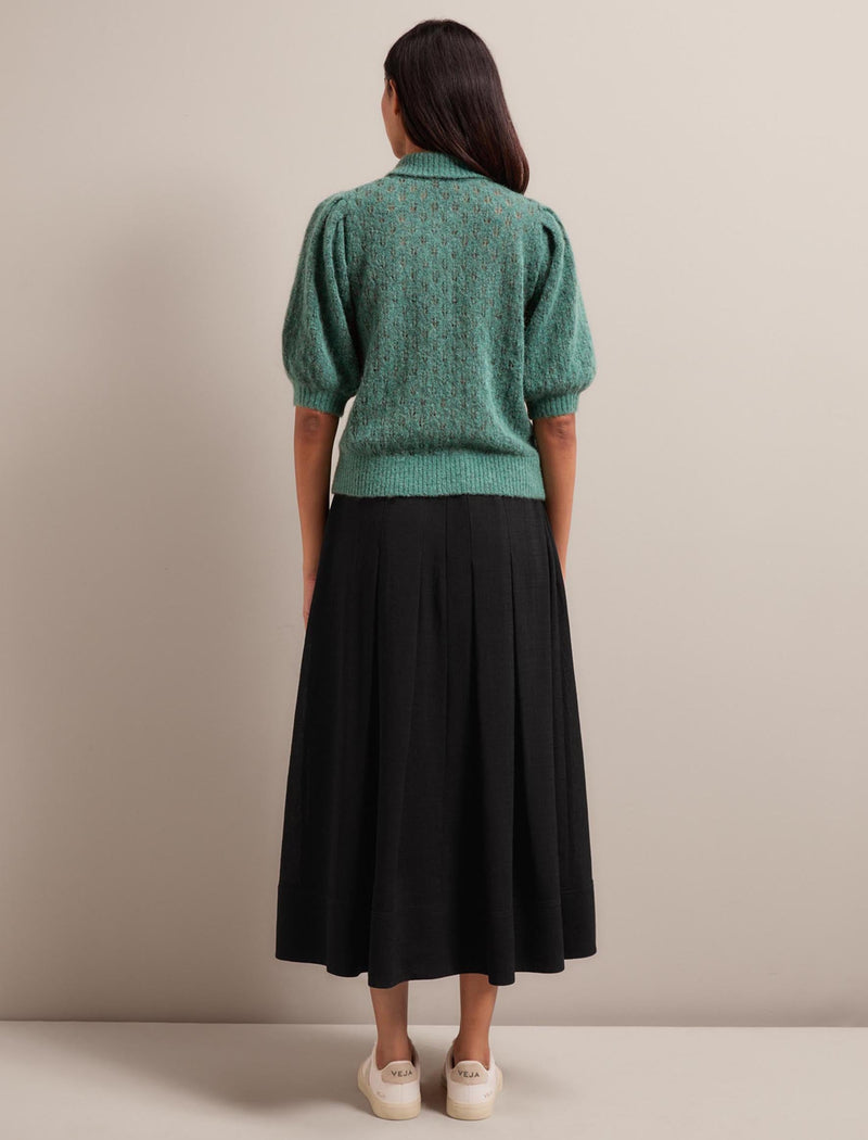 Jolie Alpaca Blend Jumper - Sage Green