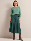 Lainey Cashmere Jumper - Sage Green
