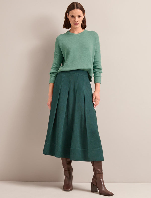 Lainey Cashmere Jumper - Sage Green