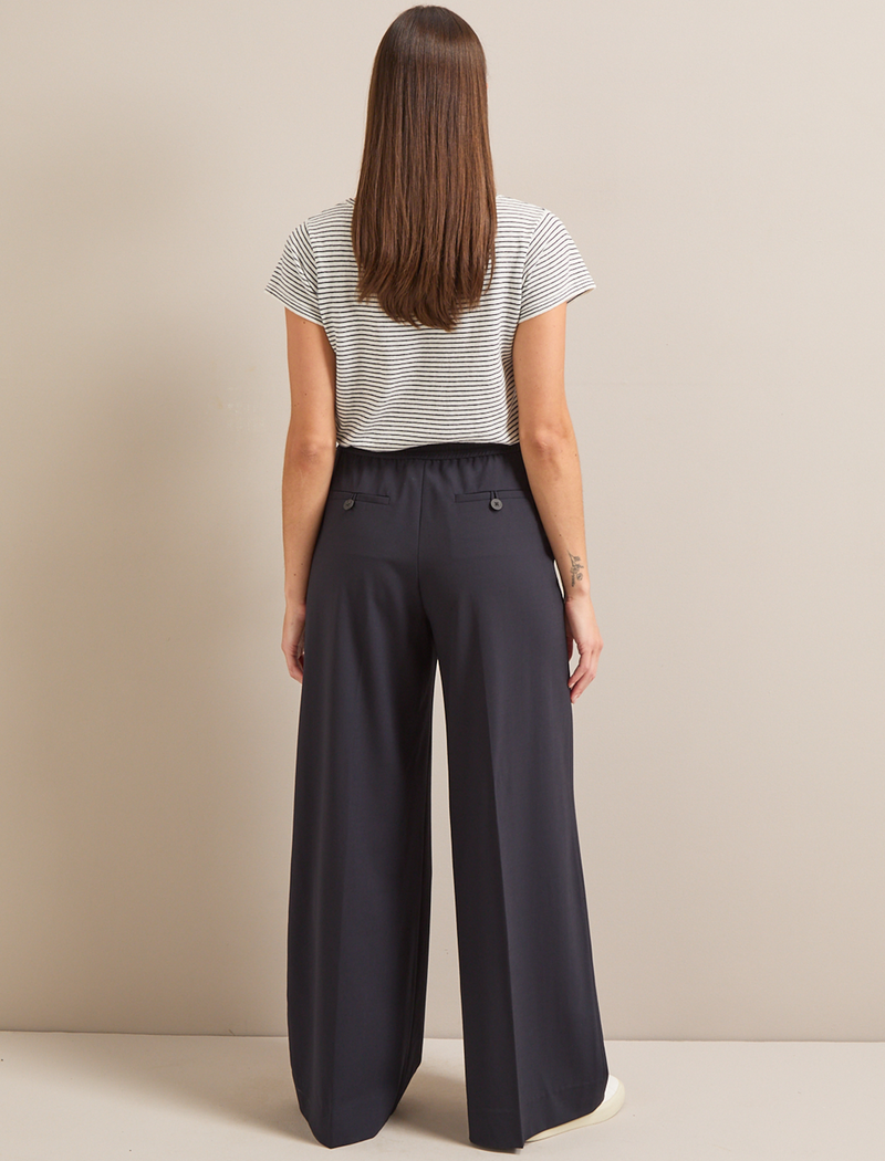 Teo Wool Trouser - Navy