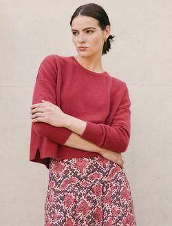 Lainey Cashmere Jumper - Roseberry