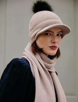 Beata Wool Hat - Oatmeal