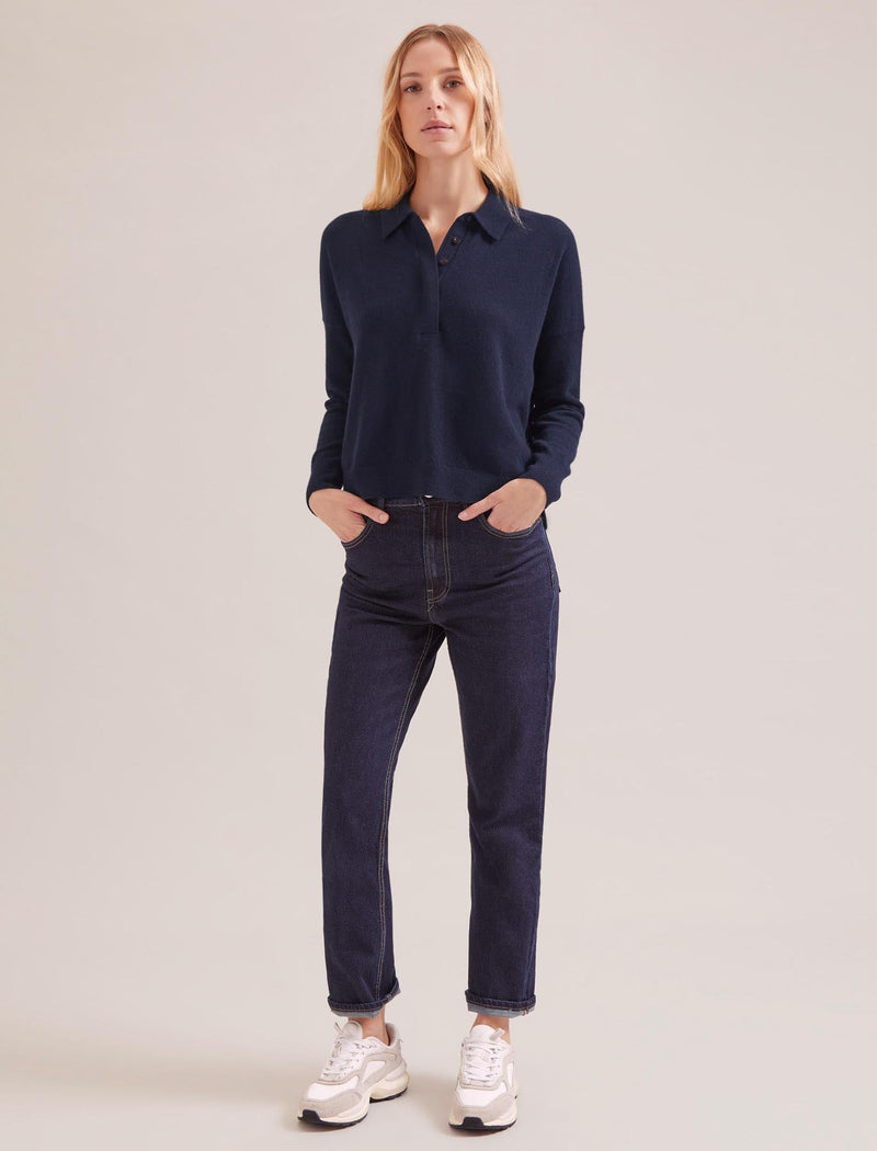 Kelly Cashmere Jumper - Navy