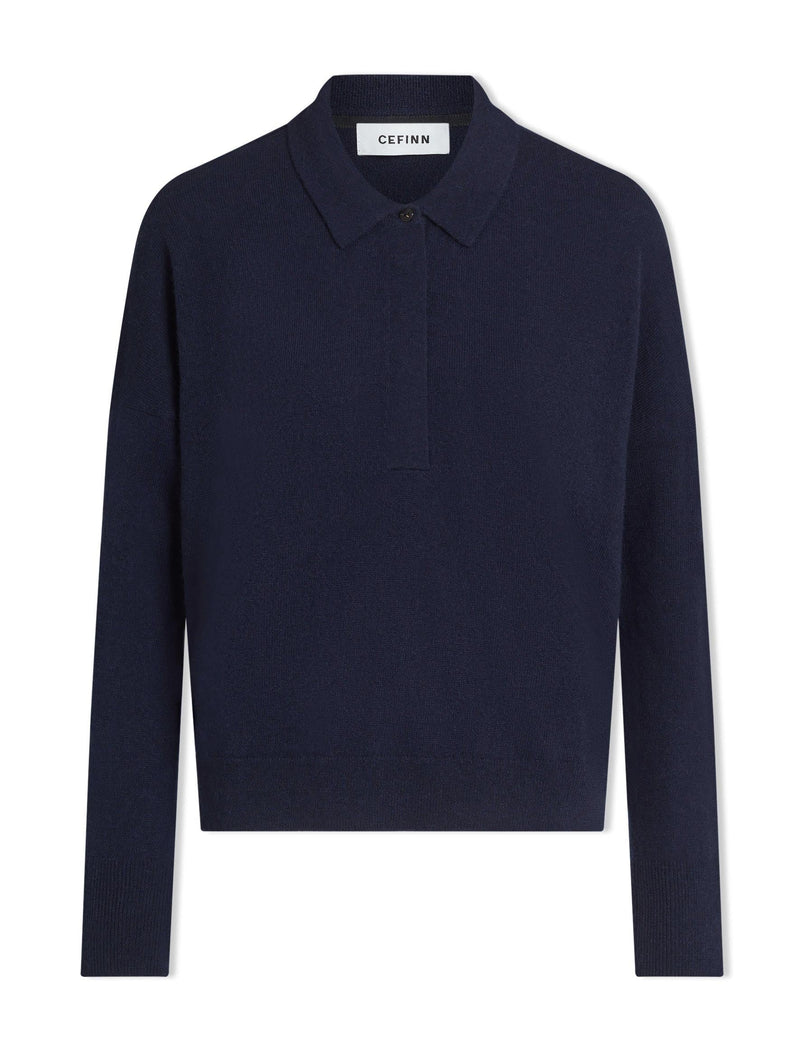 Kelly Cashmere Jumper - Navy