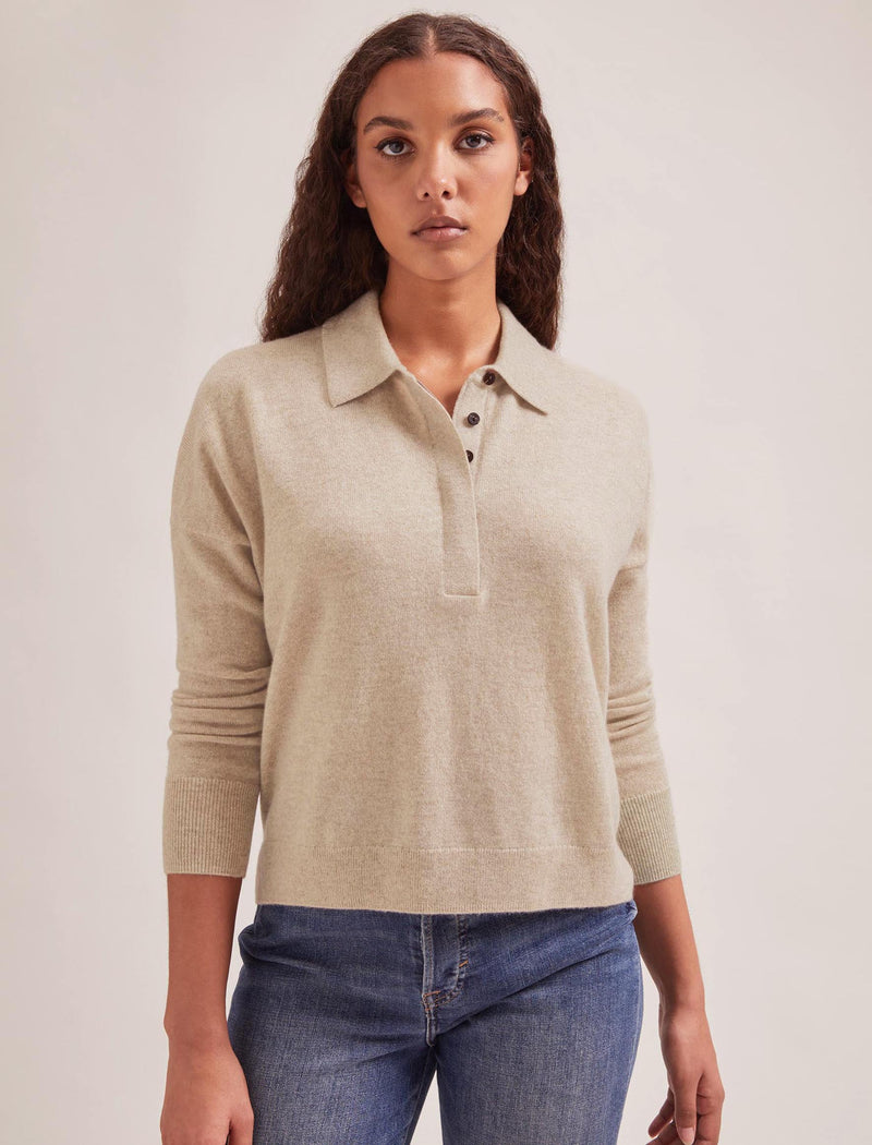 Kelly Cashmere Jumper - Sand