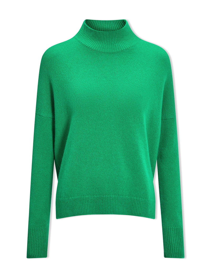 Johanna Cashmere Jumper - Emerald Green