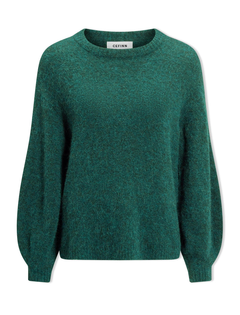 Ryder Alpaca Jumper - Dark Green