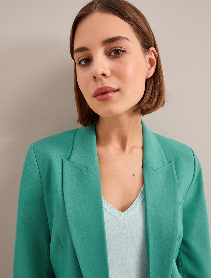 Jamie New Wool Blazer - Mint Green