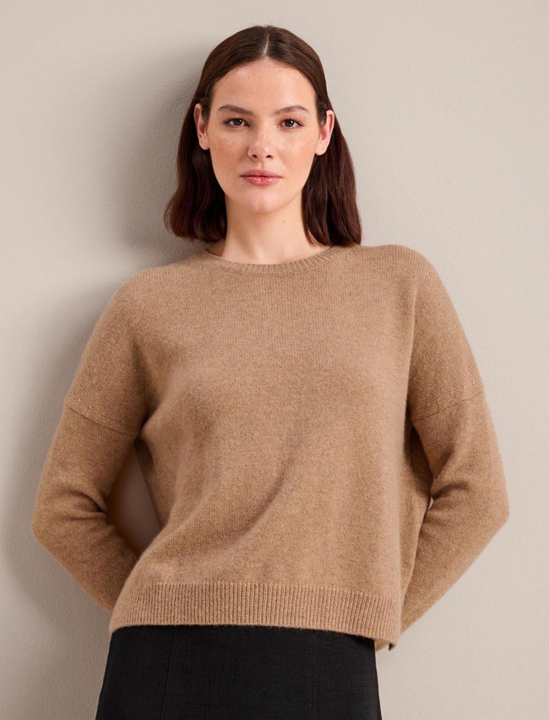 Lainey Cashmere Jumper - Camel