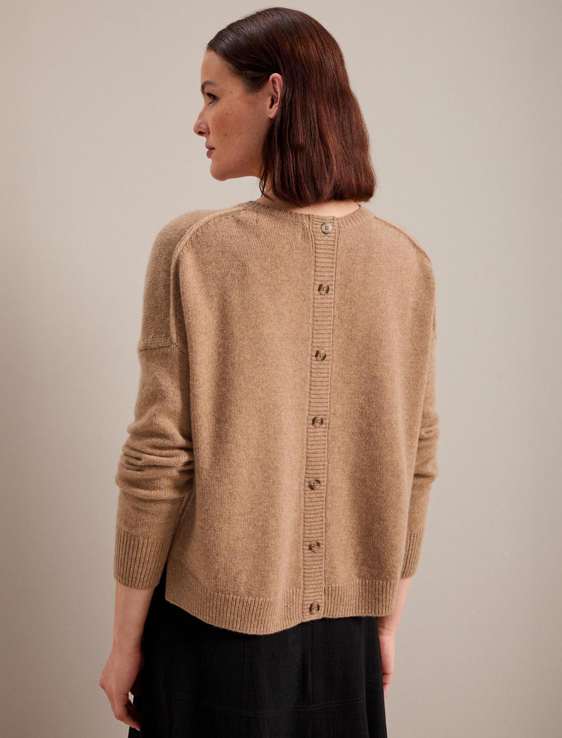 Lainey Cashmere Jumper - Camel