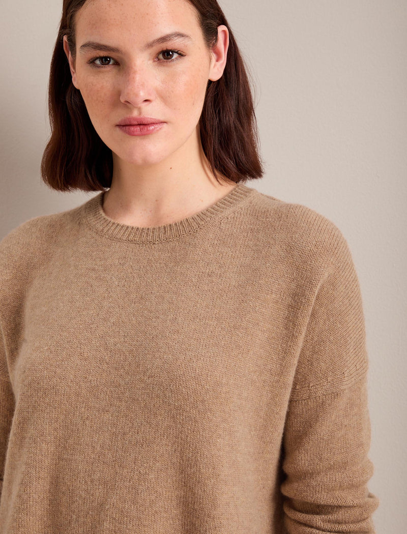 Lainey Cashmere Jumper - Camel