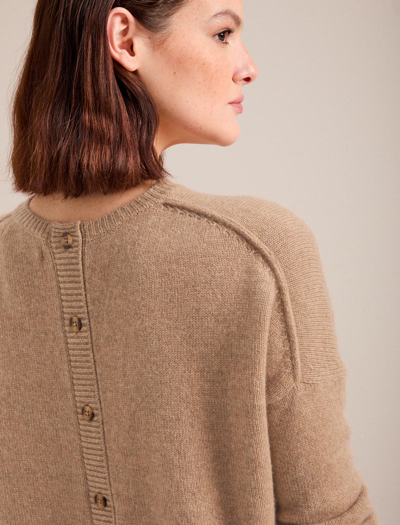 Lainey Cashmere Jumper - Camel