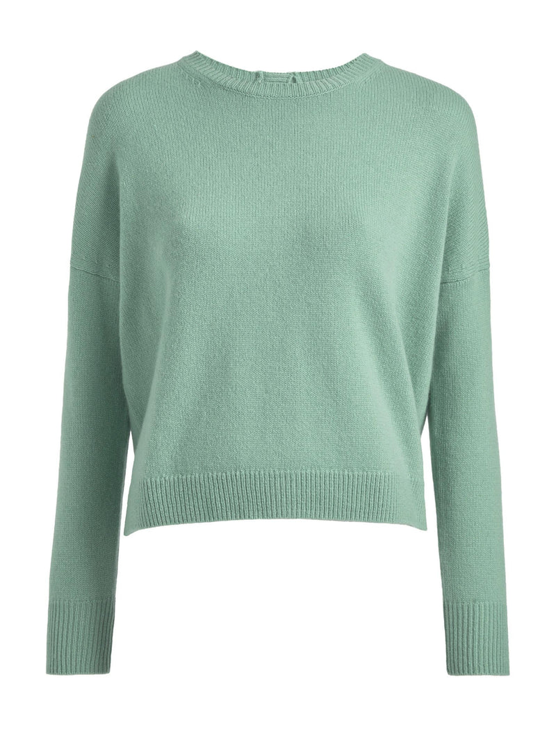 Lainey Cashmere Jumper - Sage Green