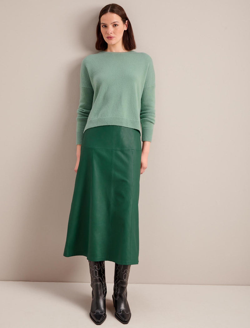 Lainey Cashmere Jumper - Sage Green