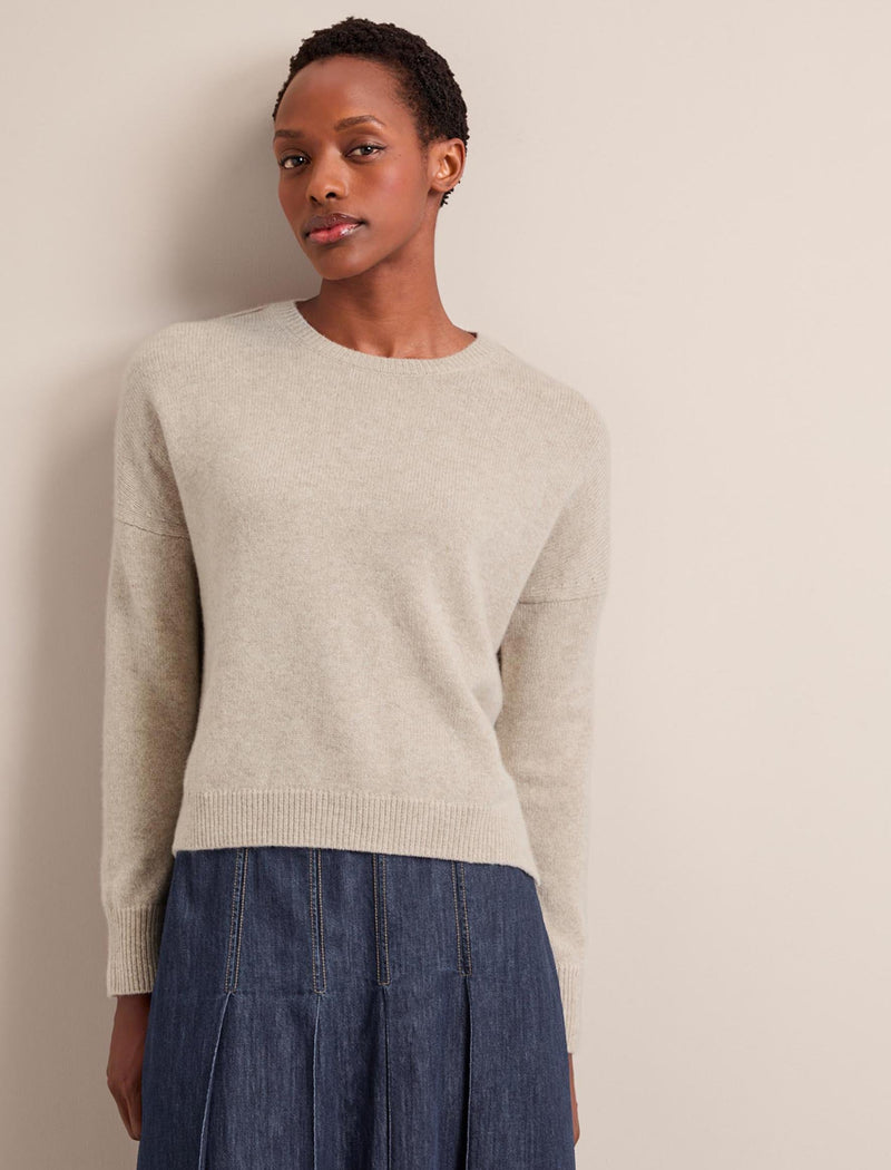 Lainey Cashmere Jumper - Sand