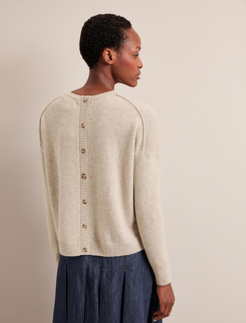 Lainey Cashmere Jumper - Sand