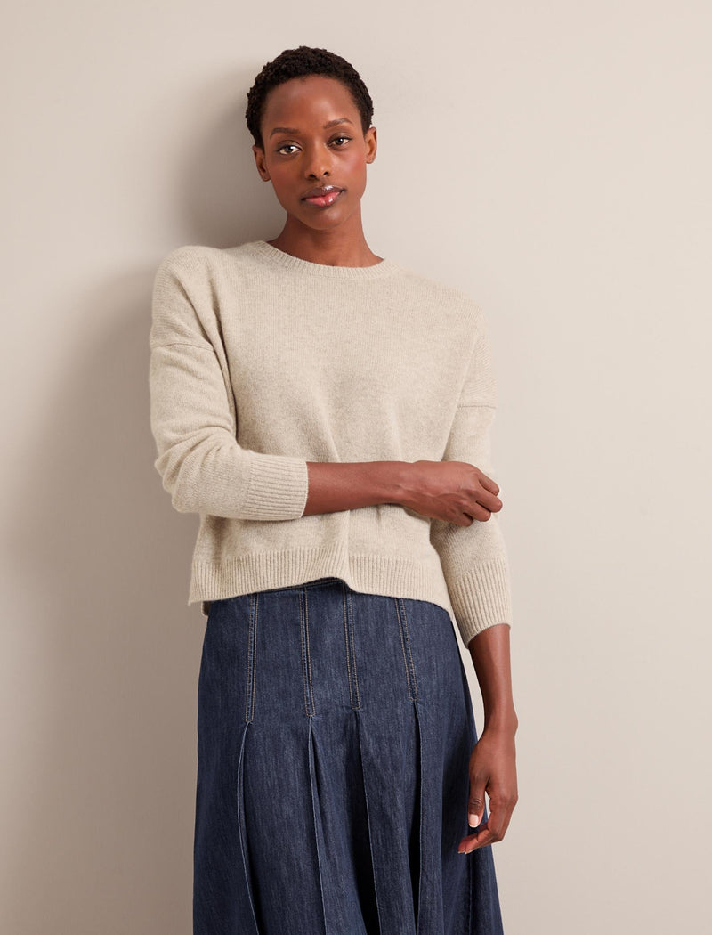 Lainey Cashmere Jumper - Sand