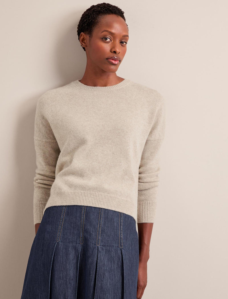 Lainey Cashmere Jumper - Sand