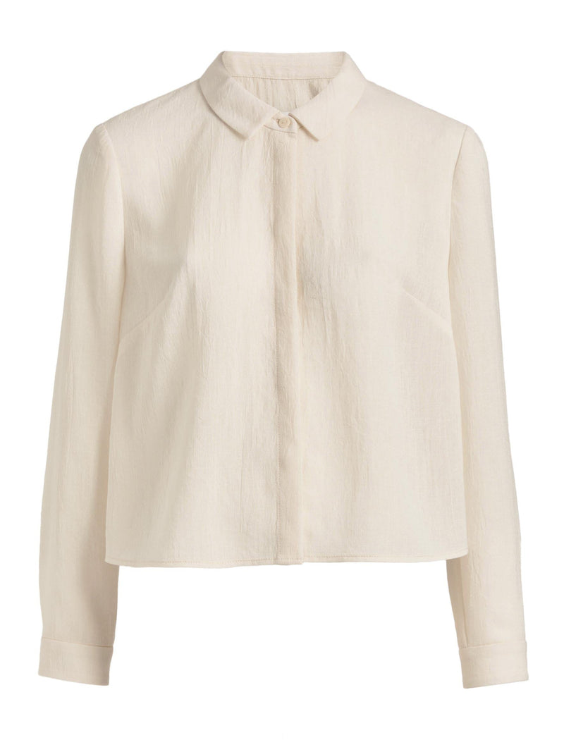 Selby Techni Voile Shirt - Cream