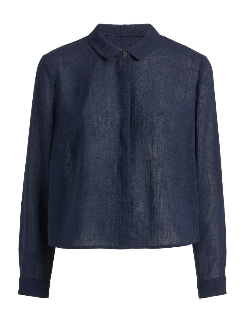 Selby Techni Voile Shirt - Navy