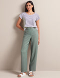 Hudson Techni Linen Trouser - Sage Green