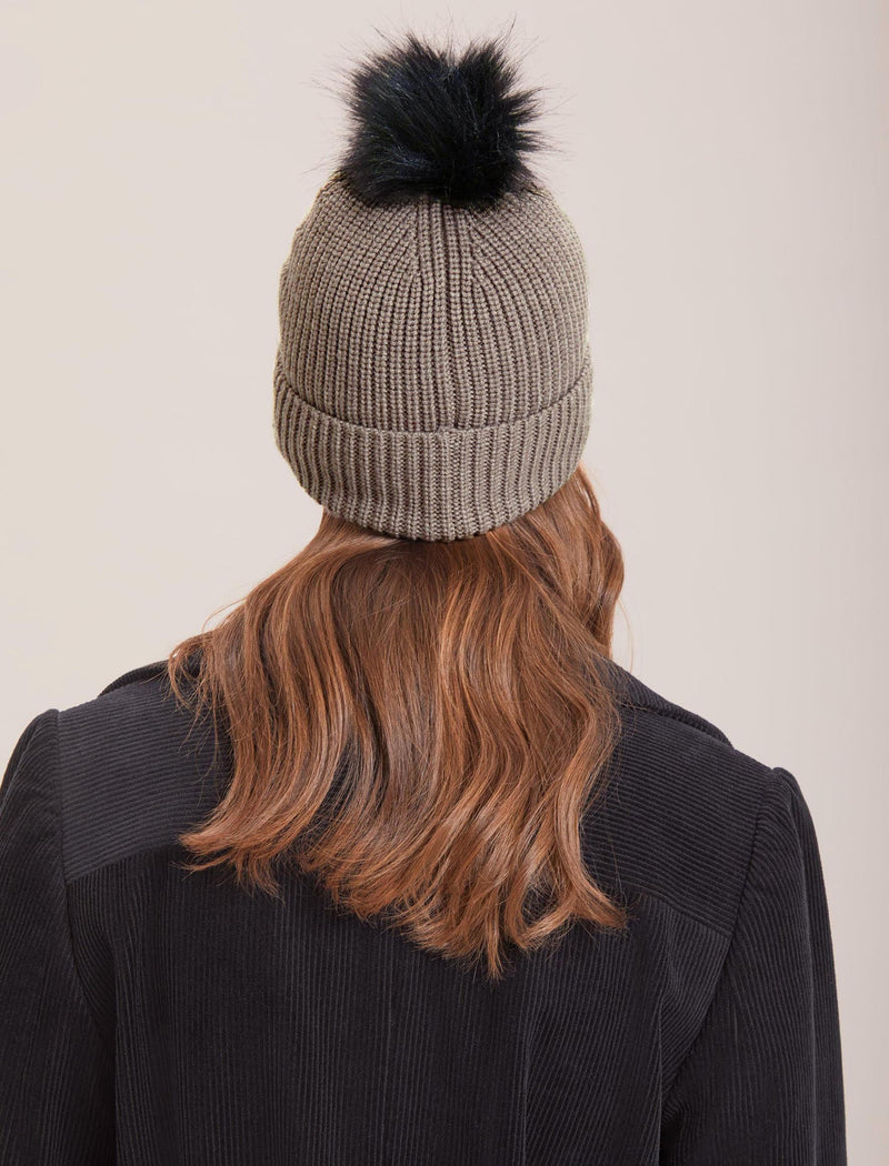 Beata Wool Hat - Taupe