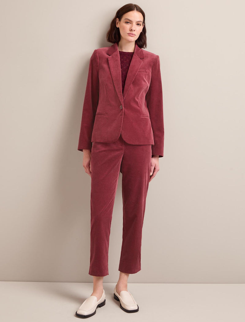 Leo Corduroy Blazer - Blush