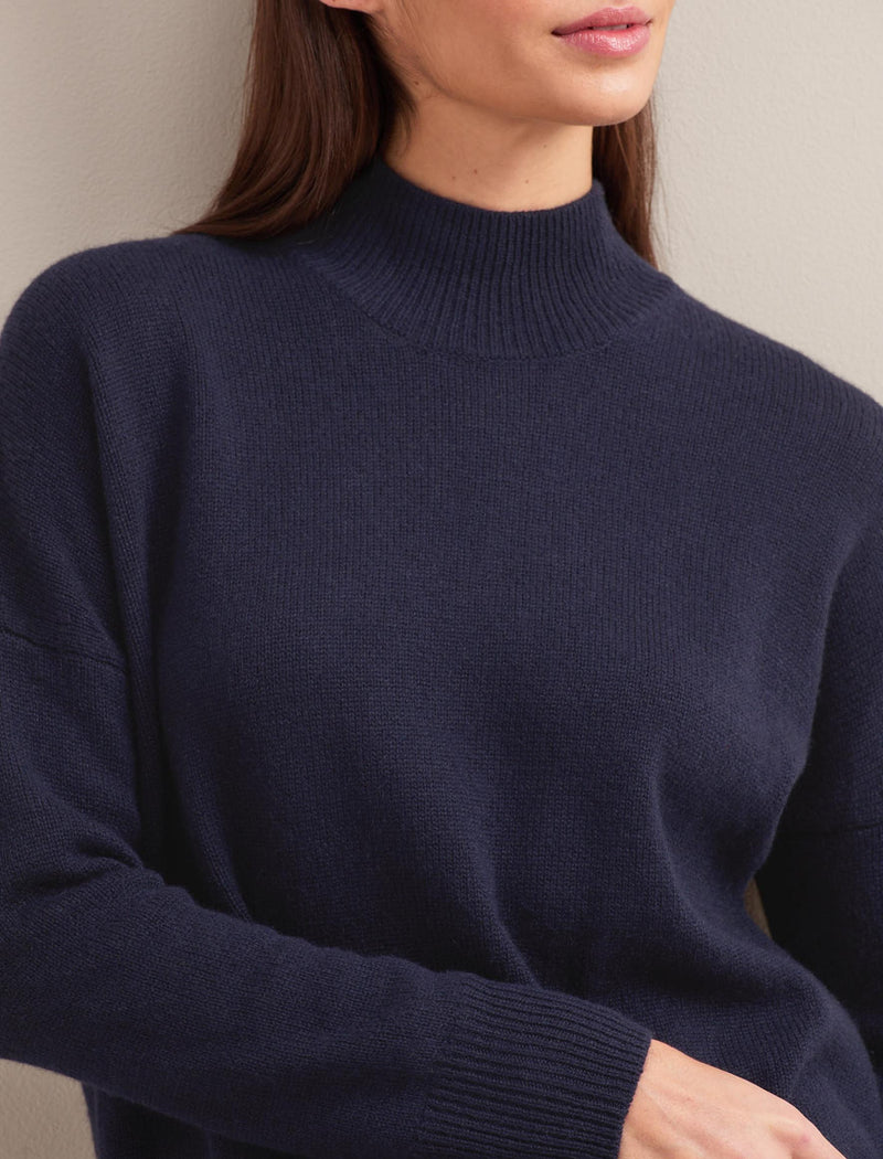 Johanna Cashmere Jumper - Navy