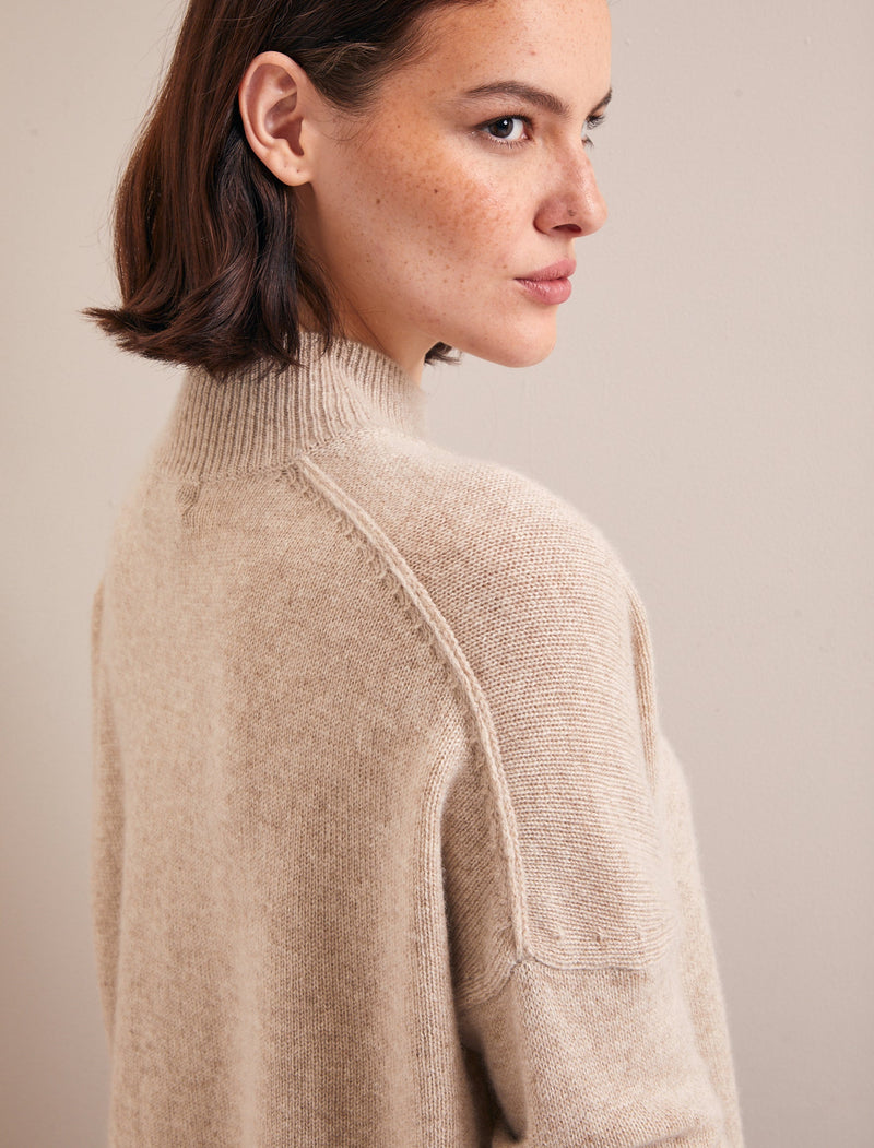 Johanna Cashmere Jumper - Sand