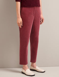 Tatum Corduroy Tapered Trouser - Blush