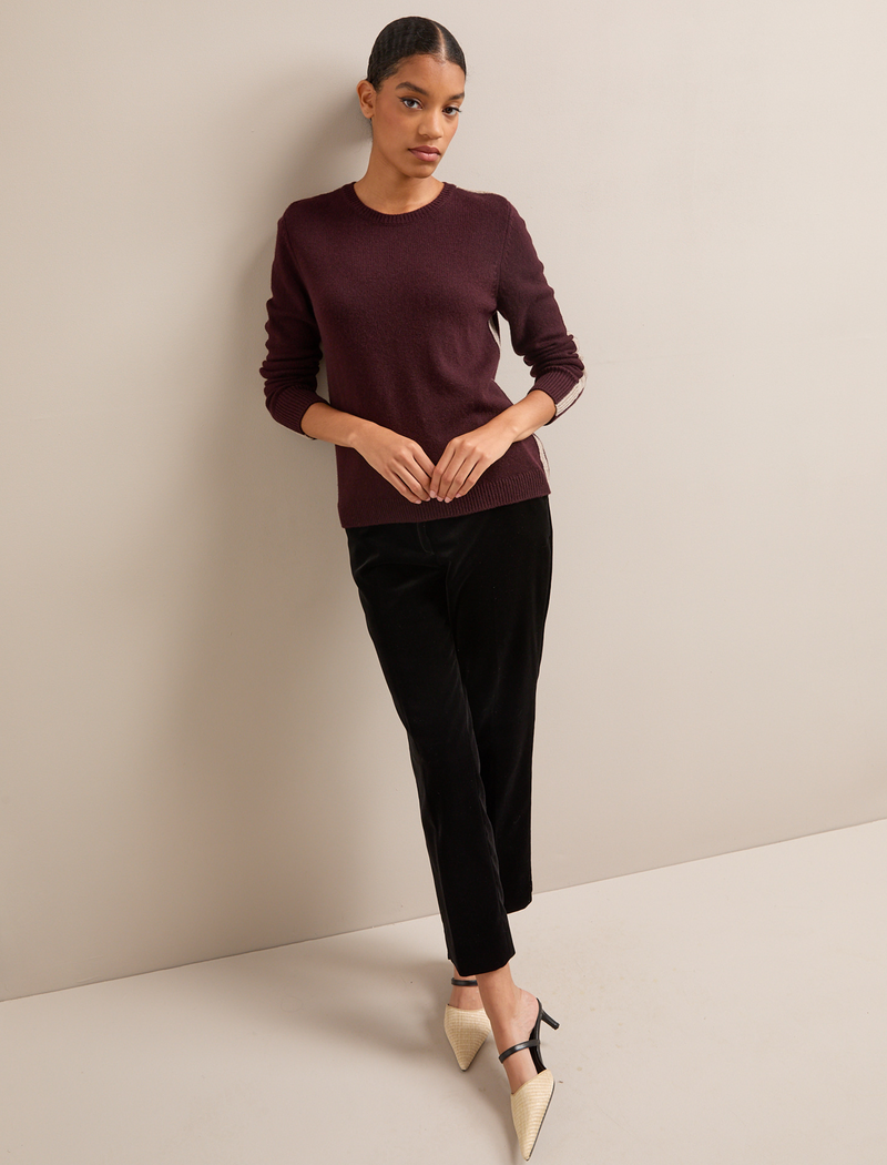 Romi Cashmere Jumper - Dark Brown Taupe