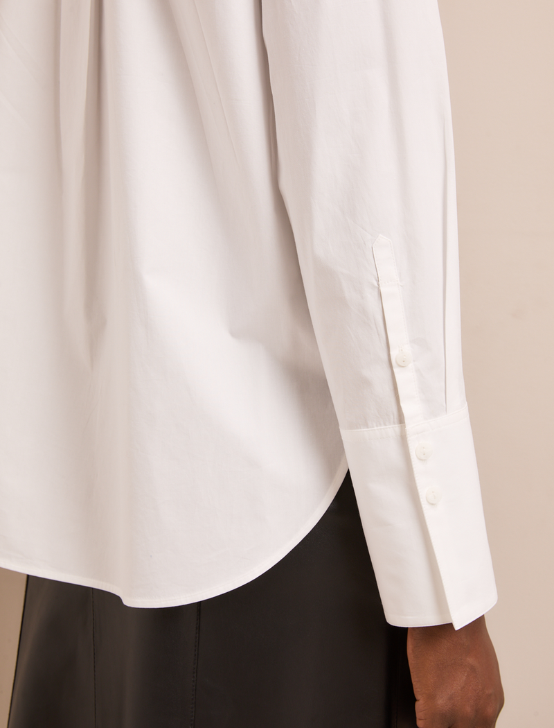 Seymour Cotton Shirt - White