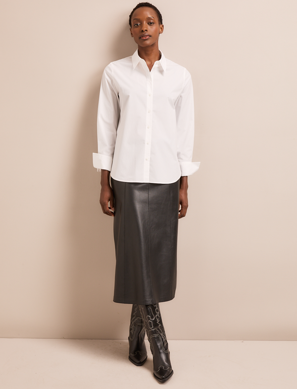 Seymour Cotton Shirt - White