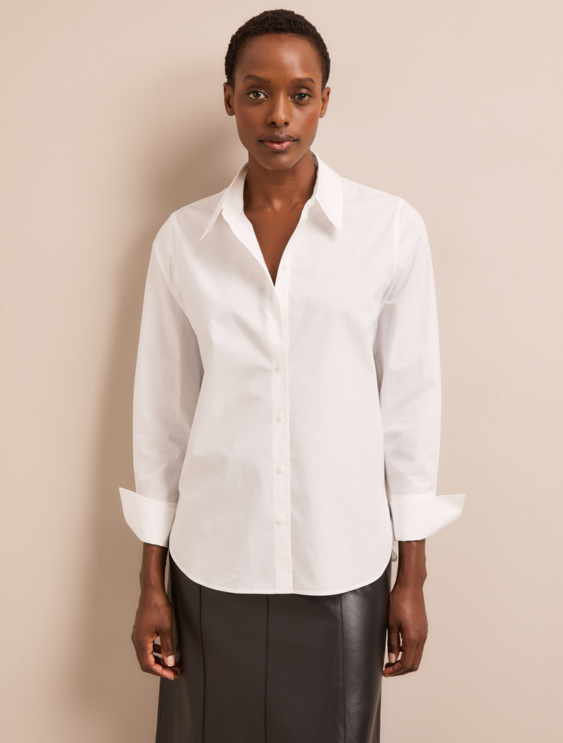 Seymour Cotton Shirt - White