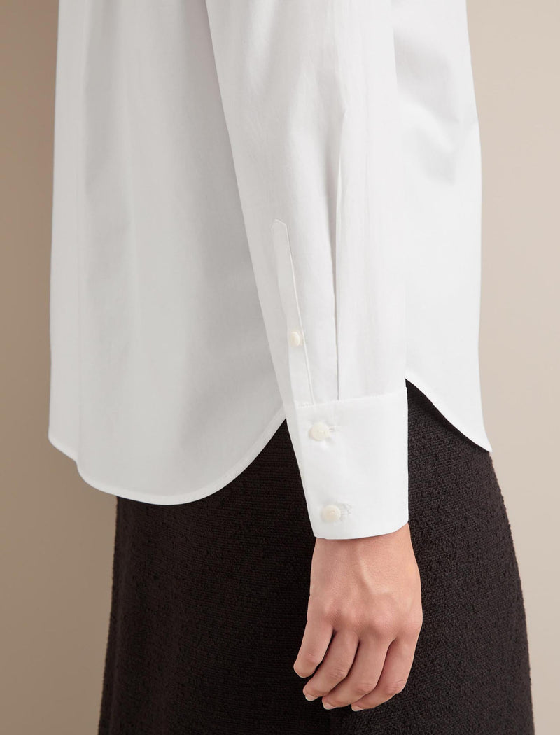Sefton Cotton Shirt - White