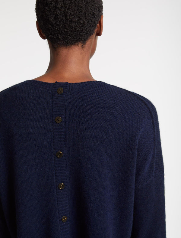 Lainey Cashmere Jumper - Navy