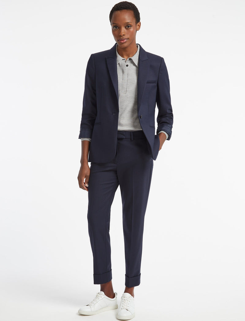 Jamie Wool Blazer - Navy